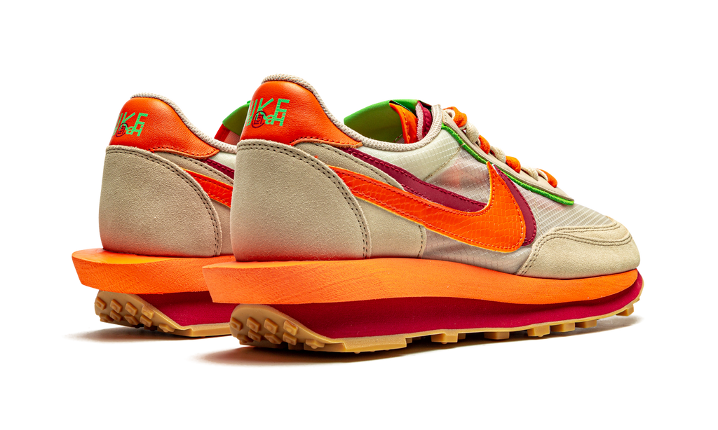 LDWaffle "Sacai x Clot - Net Orange Blaze" DH1347 100