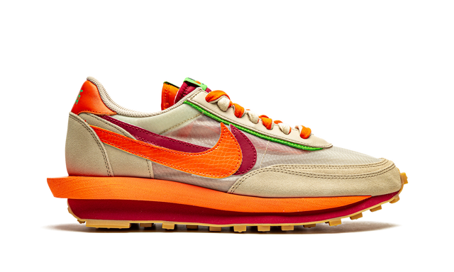LDWaffle "Sacai x Clot - Net Orange Blaze" DH1347 100