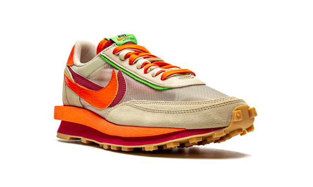 LDWaffle "Sacai x Clot - Net Orange Blaze" DH1347 100