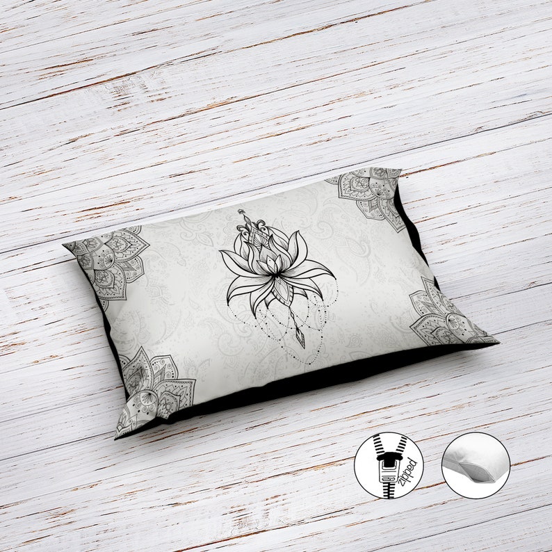 Hippie Art Zone - Lotus Boho Bedding Set For Hippies