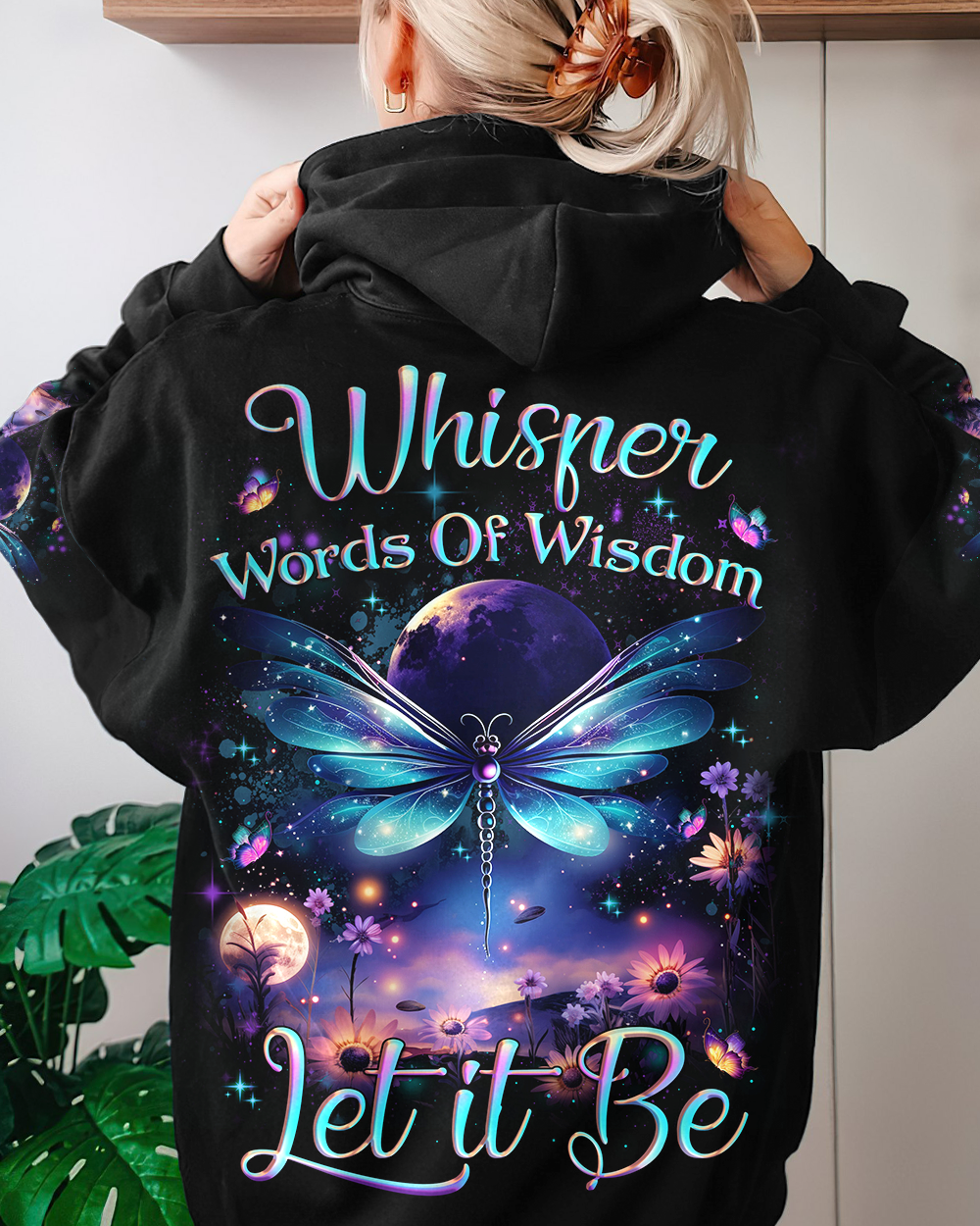 Hippie Art Zone - Whisper Words Of Wisdom Dragonfly For Hippie