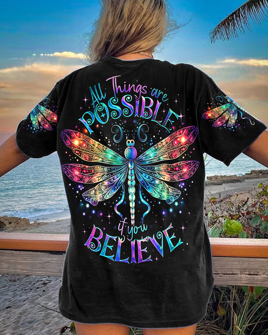 Hippie Art Zone - All Things Are Possible Dragonfly For Hippie