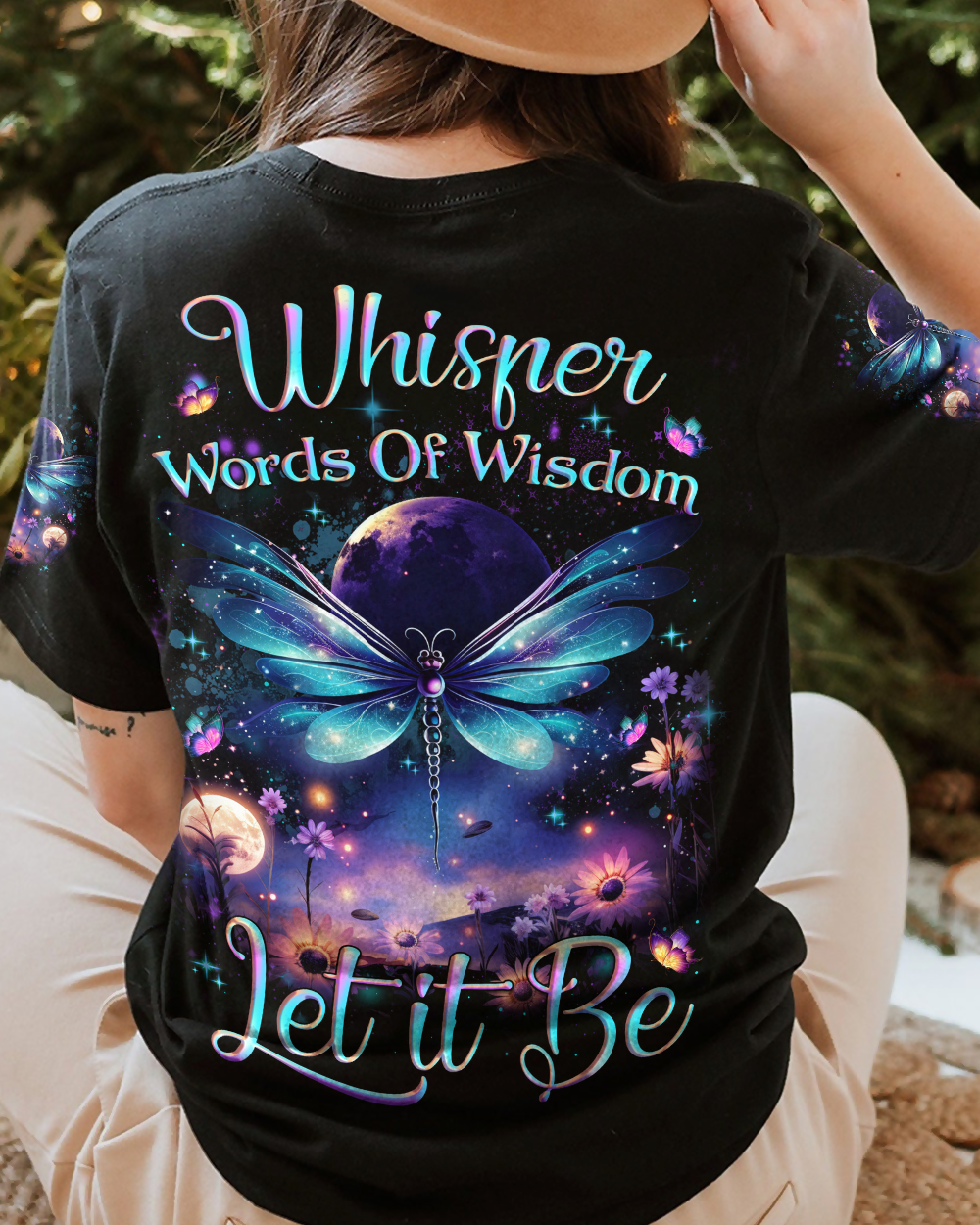 Hippie Art Zone - Whisper Words Of Wisdom Dragonfly For Hippie