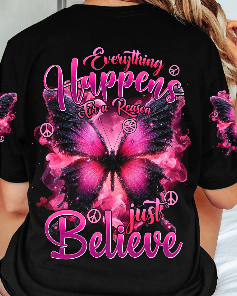 Hippie Art Zone - Just Believe Butterfly For Hippie