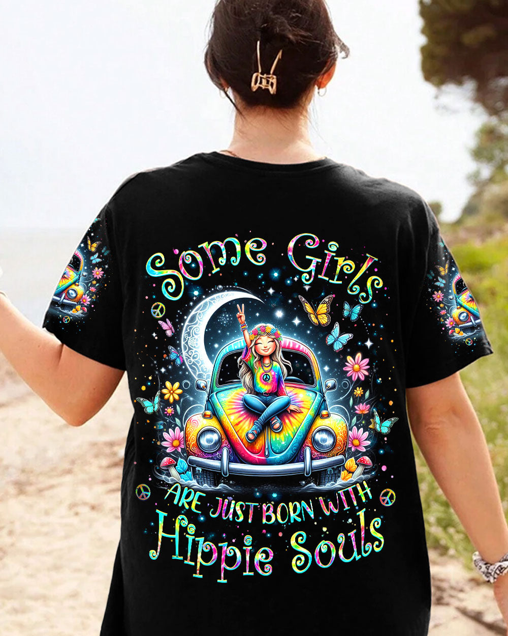 Hippie Art Zone - Some Girls Are Just Born With Hippie Souls For Hippie