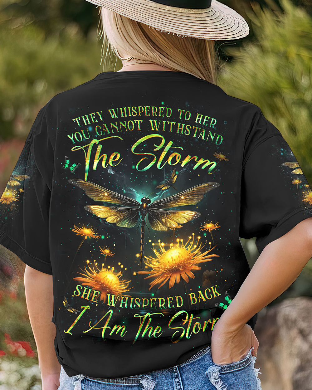 Hippie Art Zone - I Am The Storm Dragonfly For Hippie