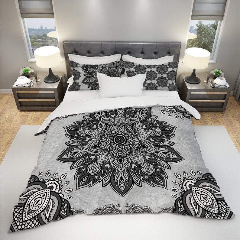 Hippie Art Zone - Mandala Bedding Set For Hippies