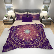 Hippie Art Zone - Mandala Boho Bedding Set For Hippies