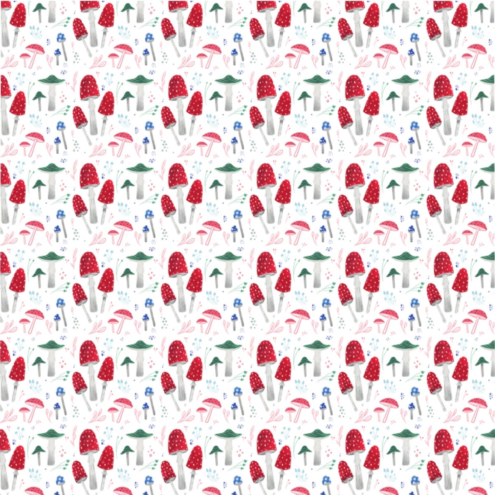 Mushroom Duvet Cover, Fall Autumn Bedding Set For Hippies