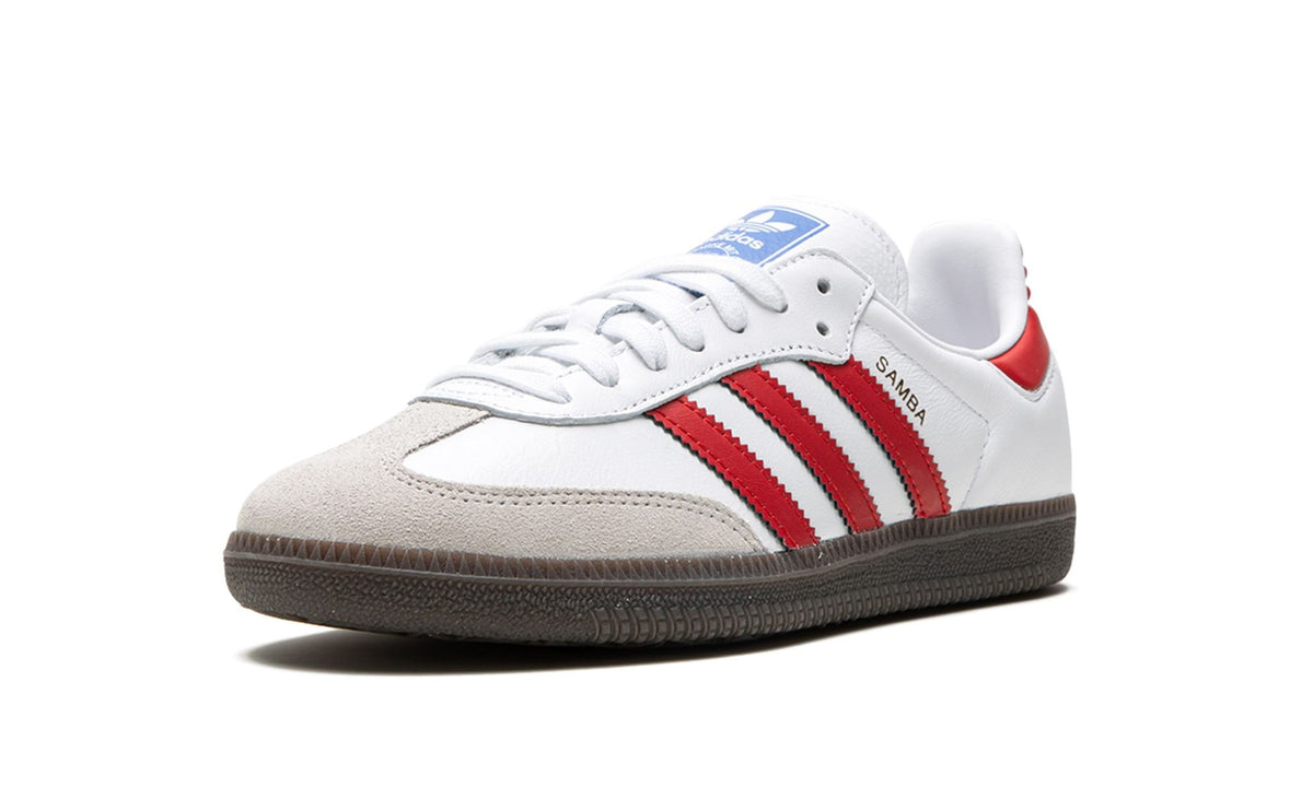 Samba OG &quot;White / Better Scarlet&quot; Sneaker IG1025