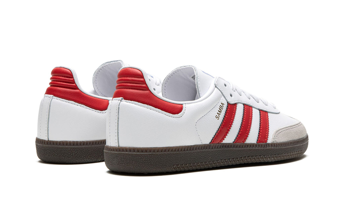 Samba OG &quot;White / Better Scarlet&quot; Sneaker IG1025