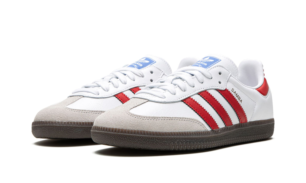 Samba OG &quot;White / Better Scarlet&quot; Sneaker IG1025