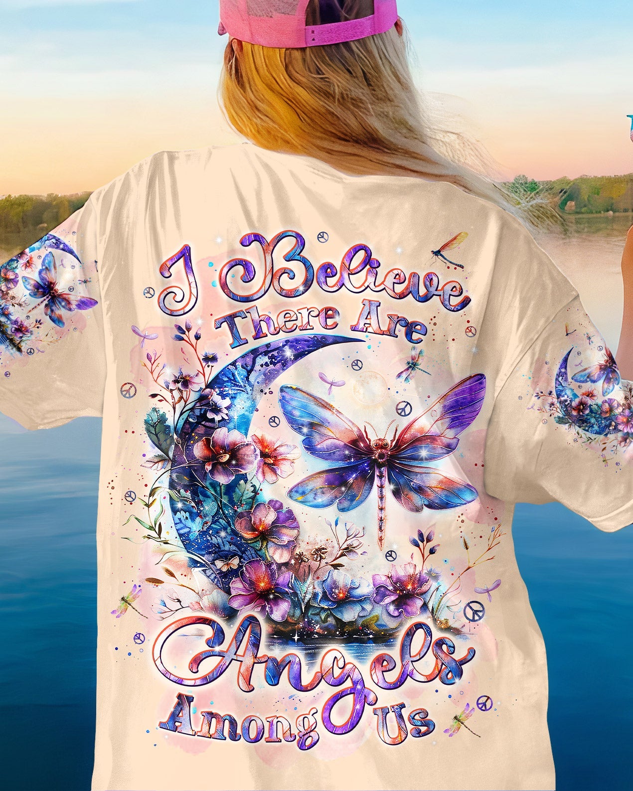 Hippie Art Zone - I Believe There Are Angels Among Us For Hippie