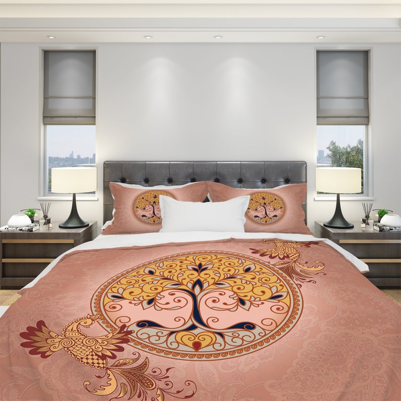 Hippie Art Zone - Tree Of Life Bedding Set For Hippies