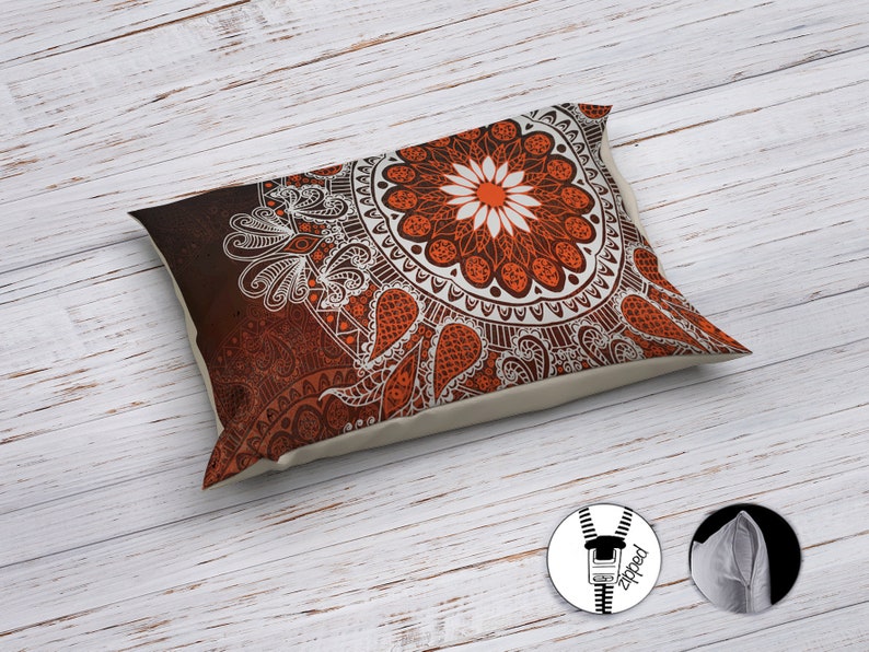 Hippie Art Zone - Vintage Brown Boho Bedding Set For Hippies