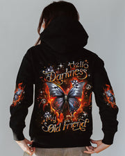 Hippie Art Zone - Hello Darkness My Old Friend Butterfly For Hippie
