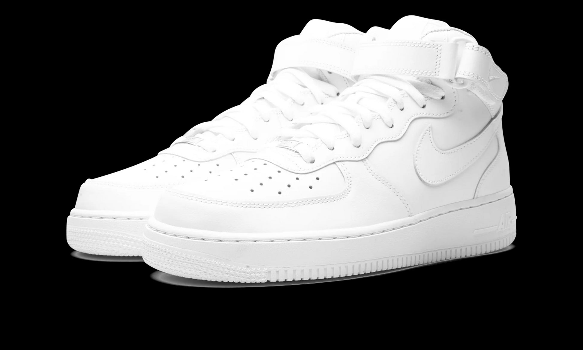 Air Force 1 Mid '07 "Triple White"