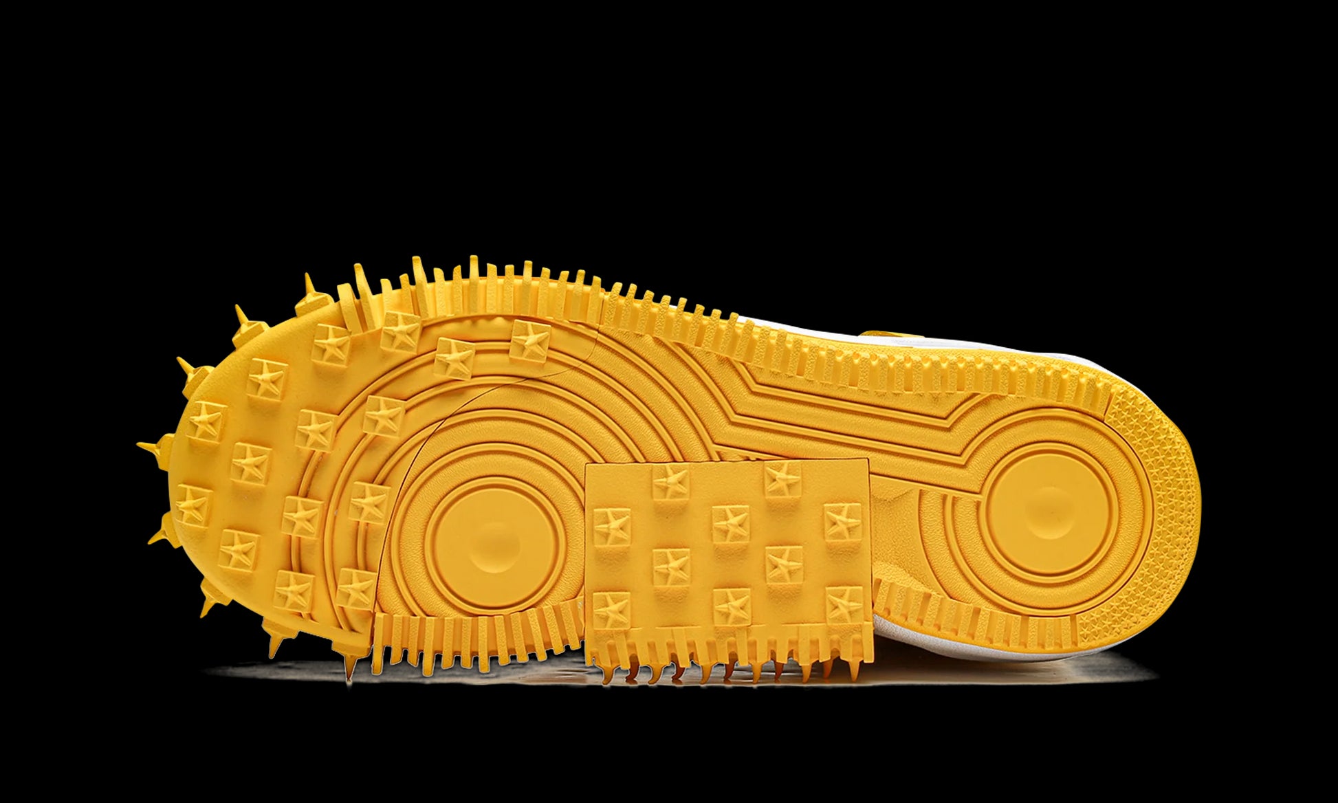 Air Force 1 Mid "Off-White - Varsity Maize"