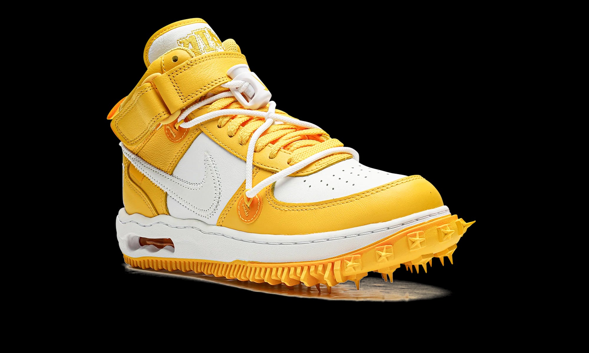 Air Force 1 Mid "Off-White - Varsity Maize"