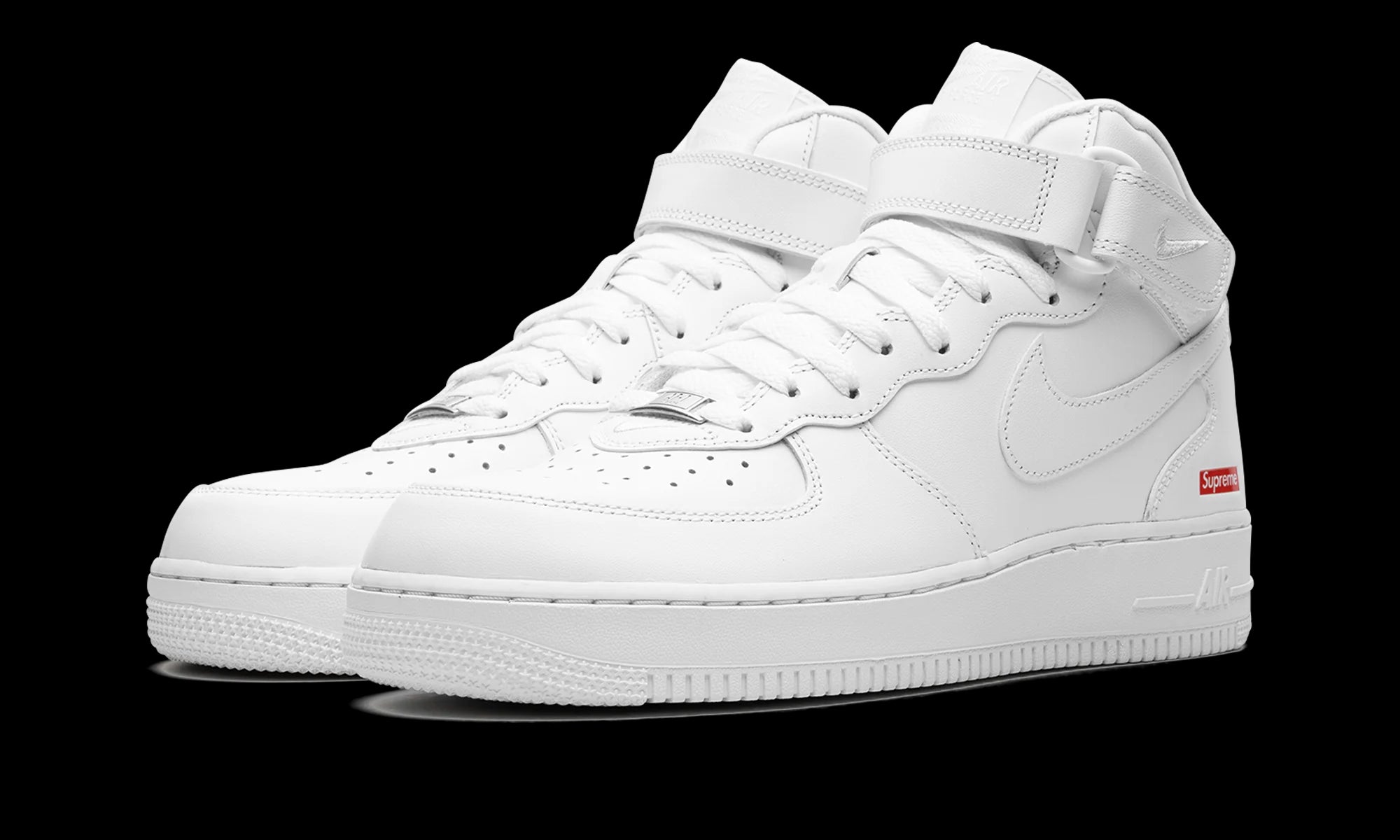 Air Force 1 Mid "Supreme - Mini Box Logo White"