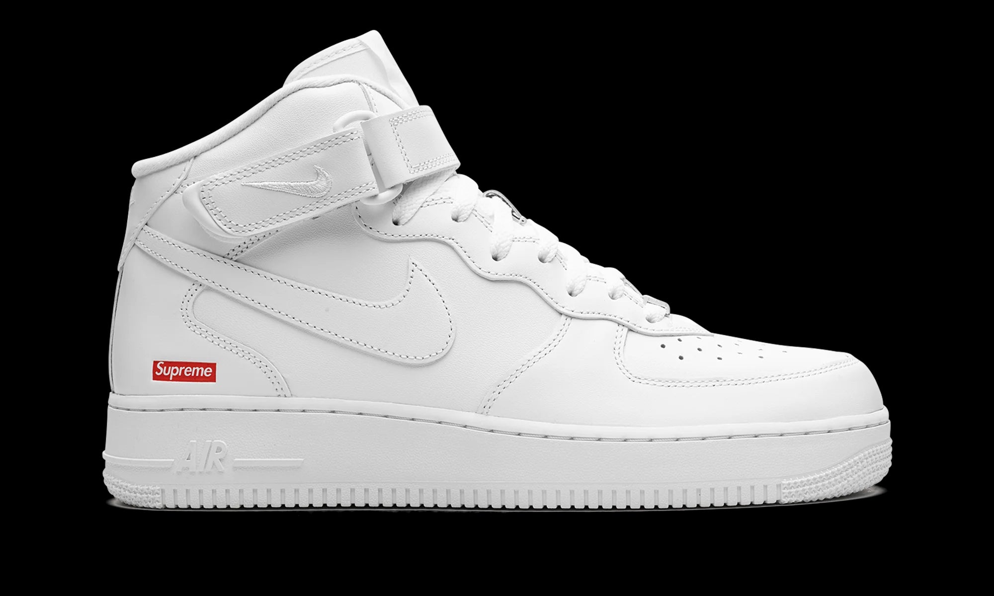 Air Force 1 Mid "Supreme - Mini Box Logo White"