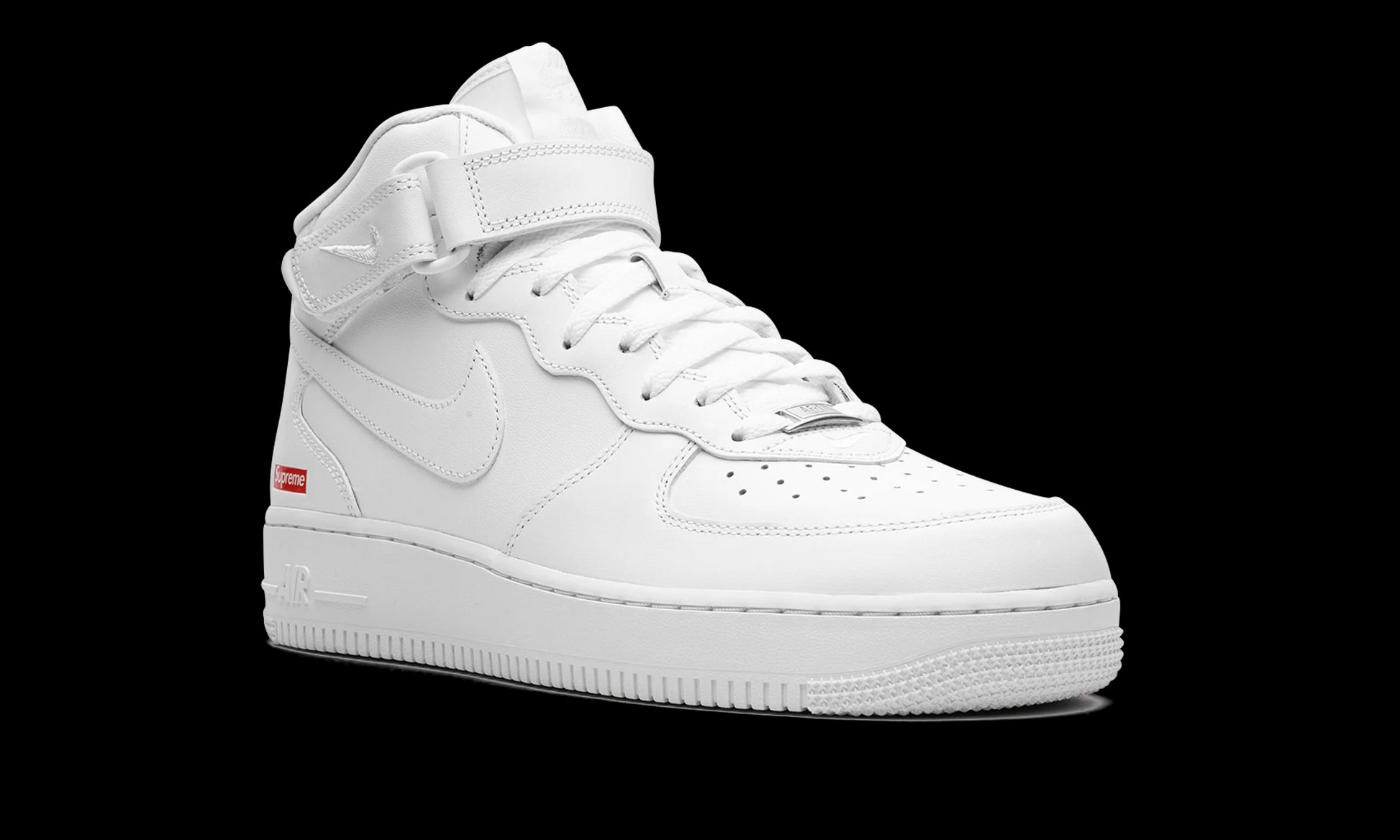 Air Force 1 Mid "Supreme - Mini Box Logo White"