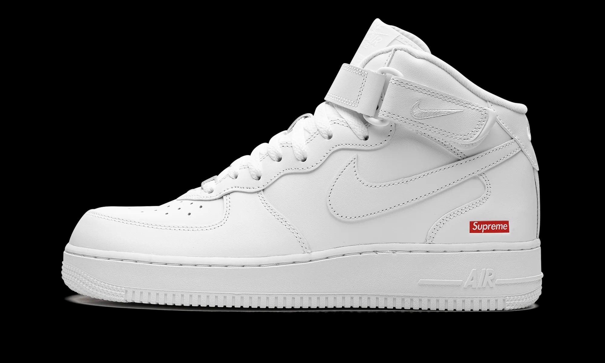 Air Force 1 Mid "Supreme - Mini Box Logo White"