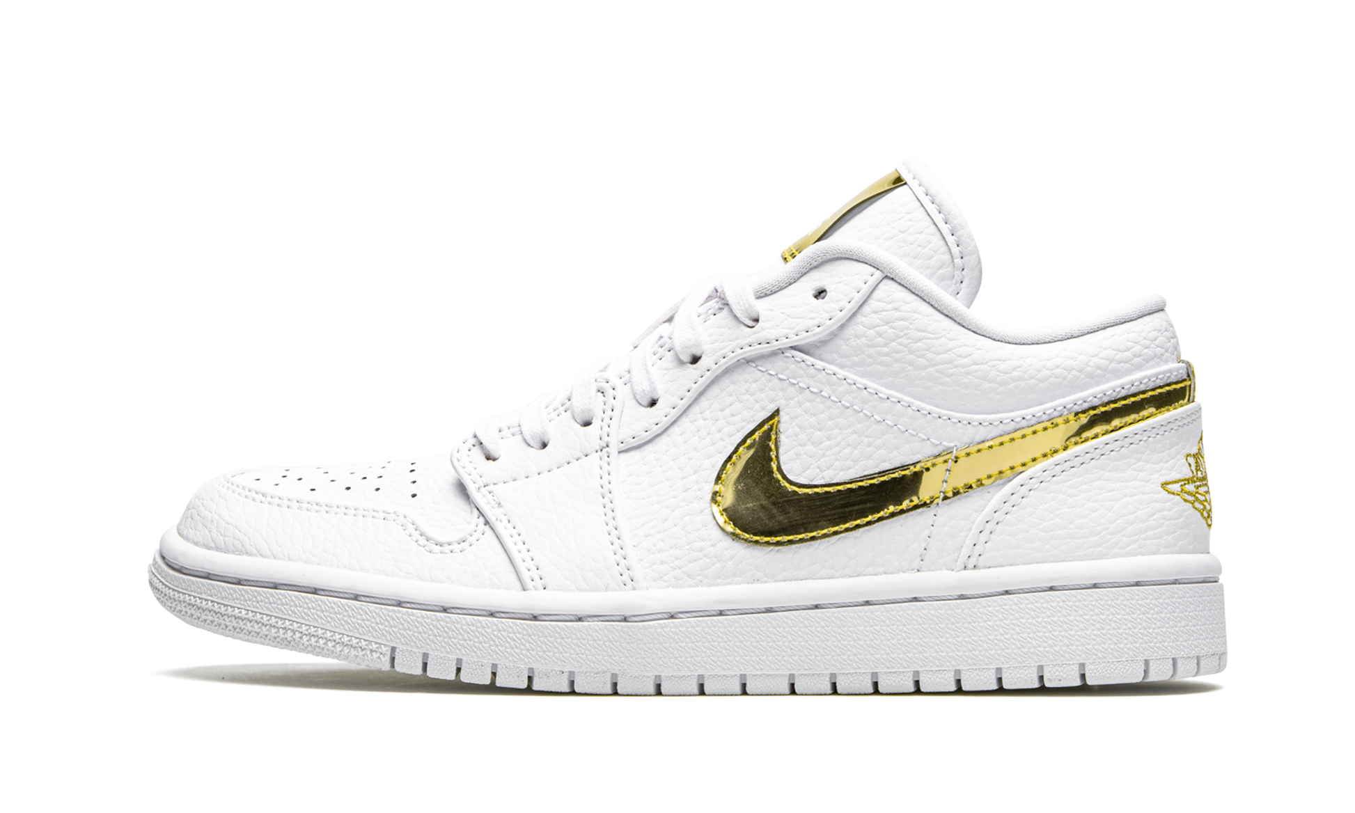 Air Jordan 1 Lo Se Wmns "white Metallic Gold" - 1