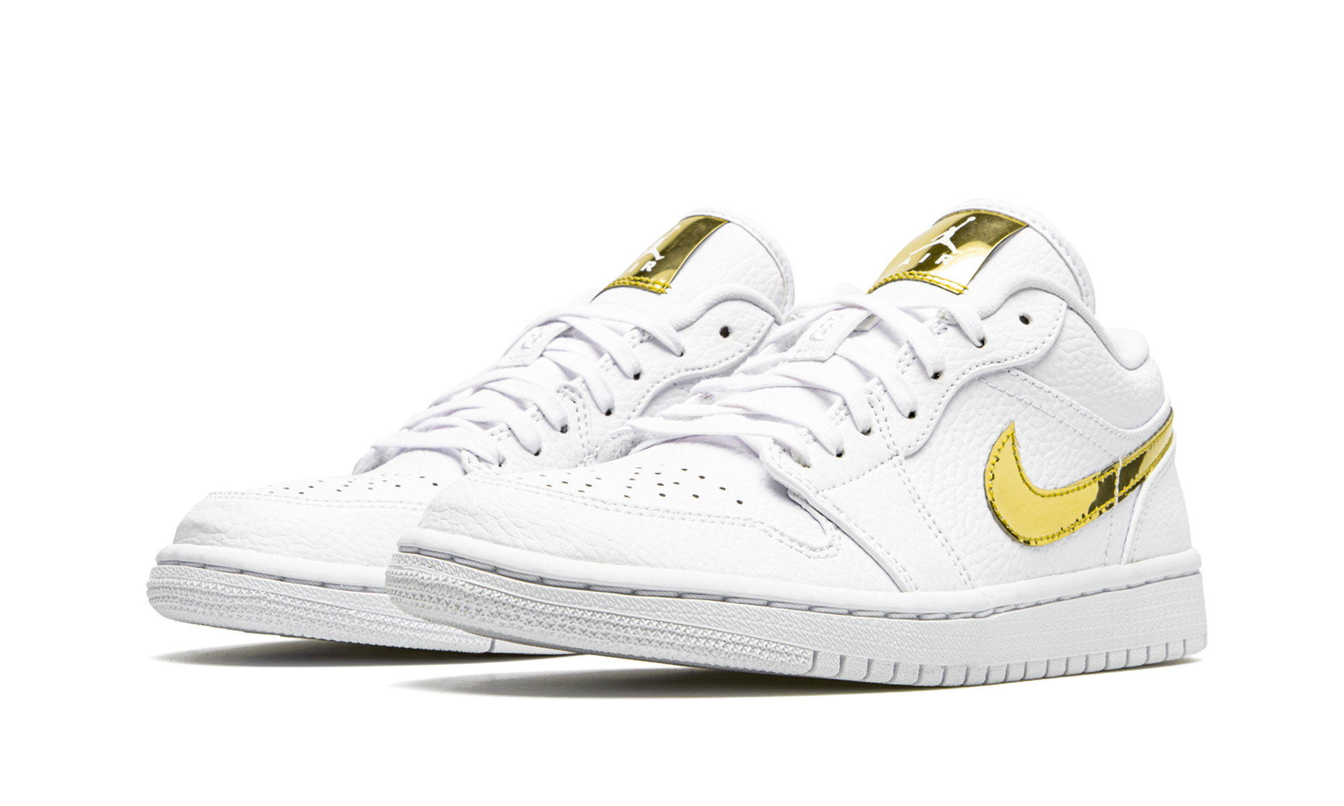 Air Jordan 1 Lo Se Wmns "white Metallic Gold" - 2