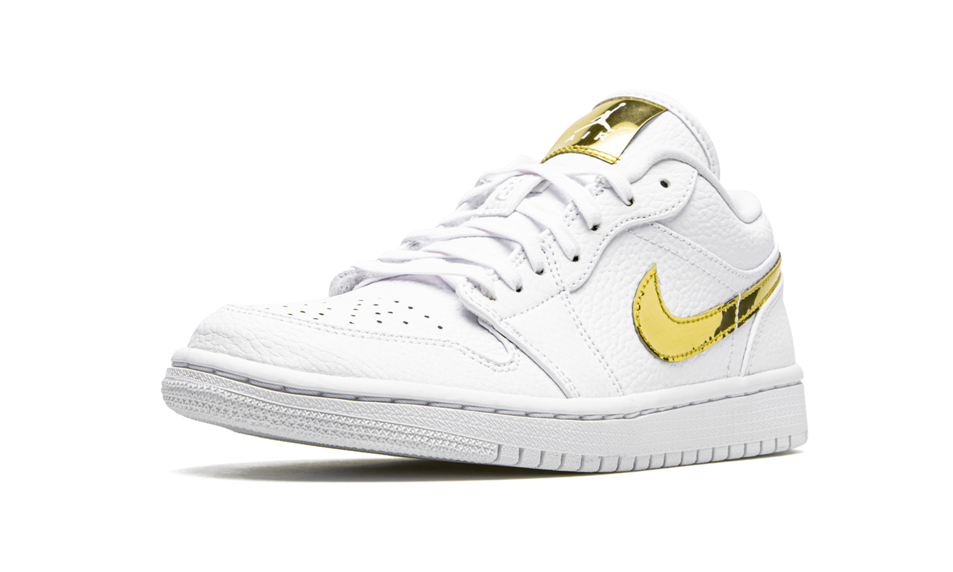 Air Jordan 1 Lo Se Wmns "white Metallic Gold" - 4