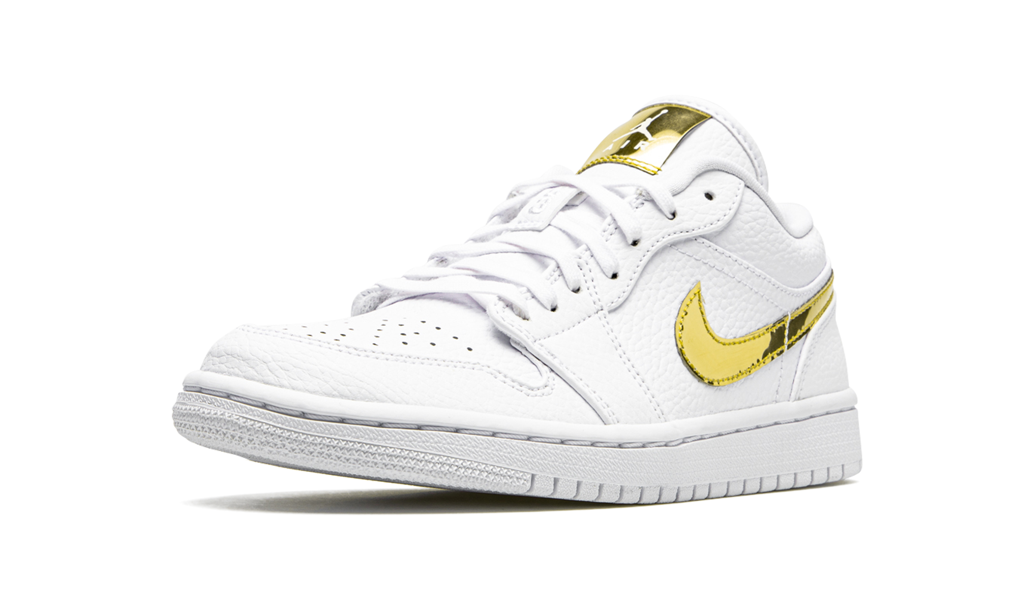 Air Jordan 1 Lo Se Wmns "white Metallic Gold" - 4