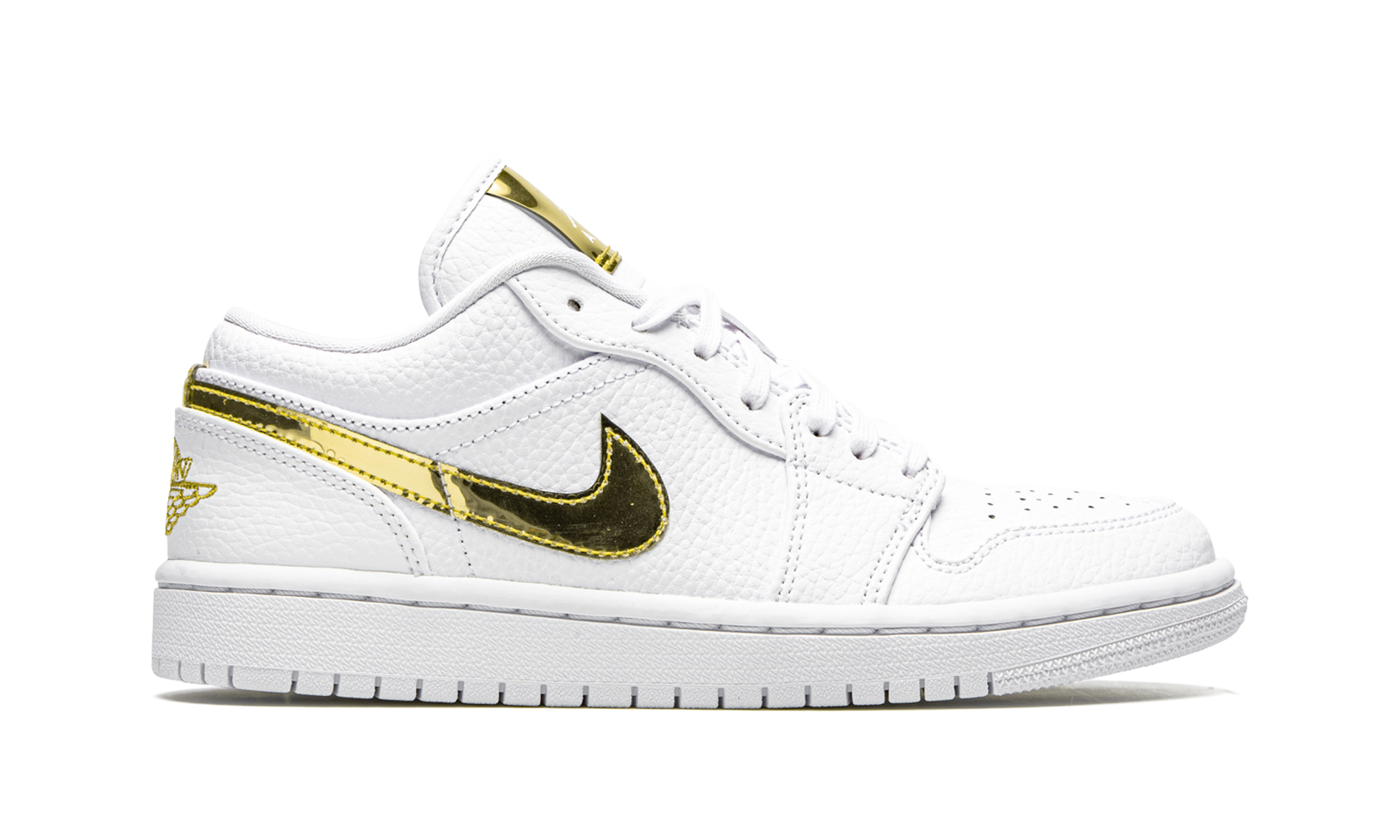 Air Jordan 1 Lo Se Wmns "white Metallic Gold" - 6