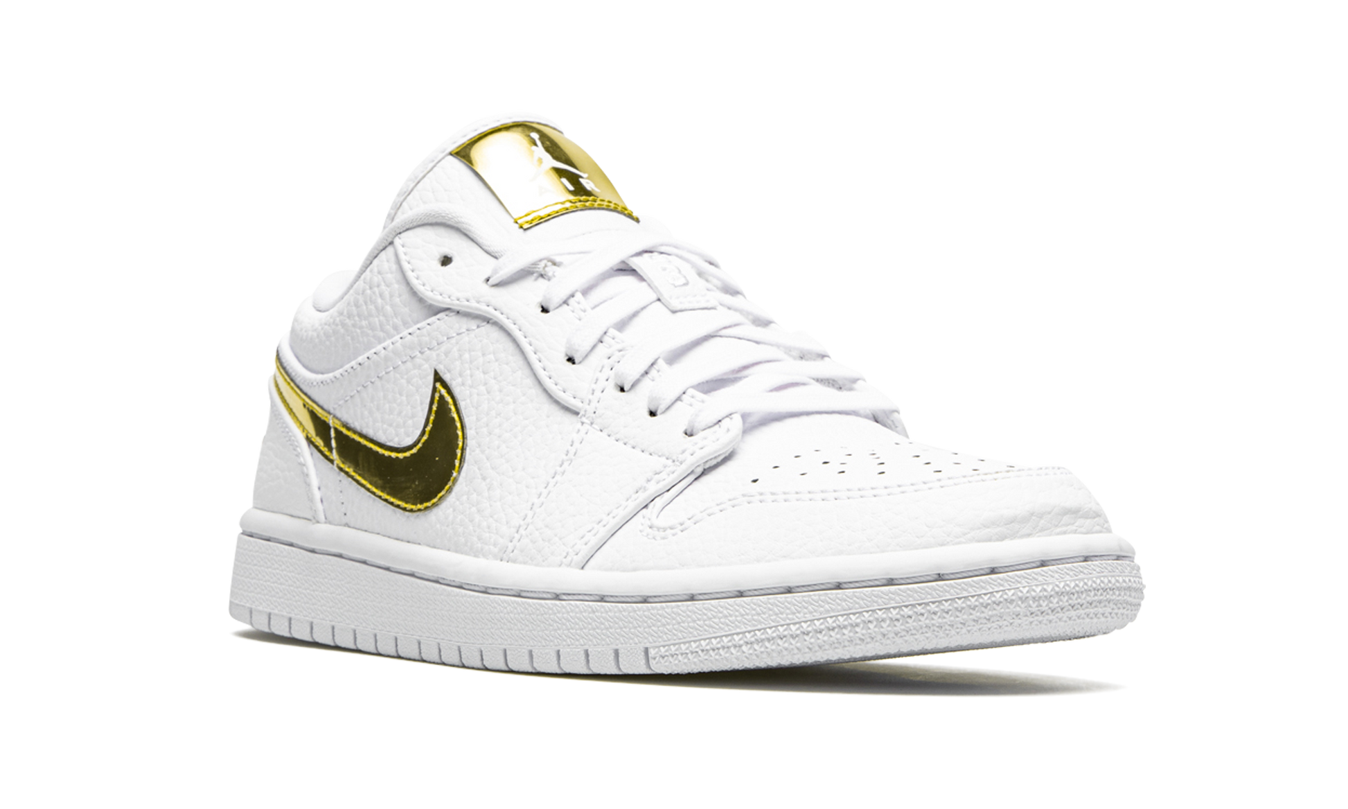 Air Jordan 1 Lo Se Wmns "white Metallic Gold" - 7