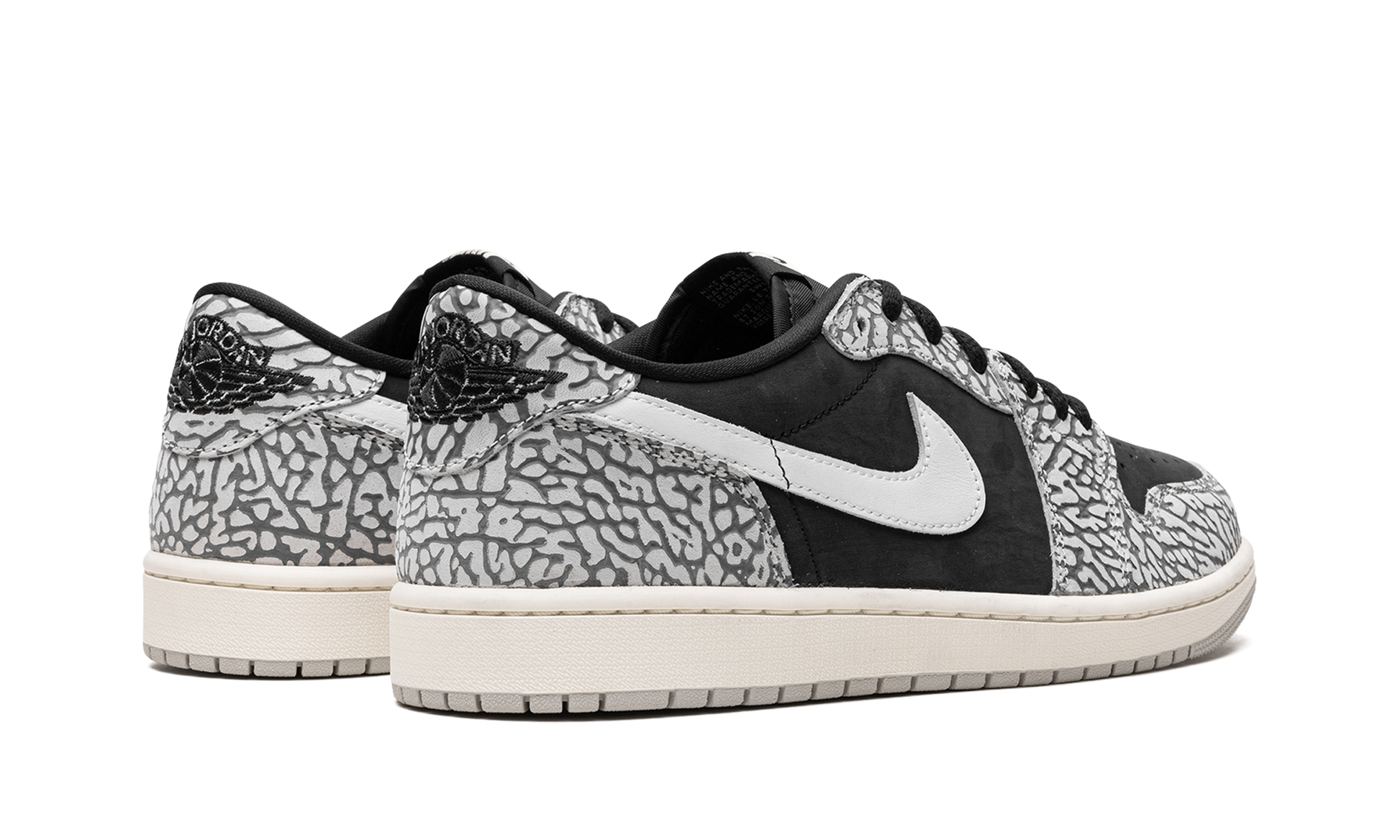 Air Jordan 1 Low "black Elephant" - 3