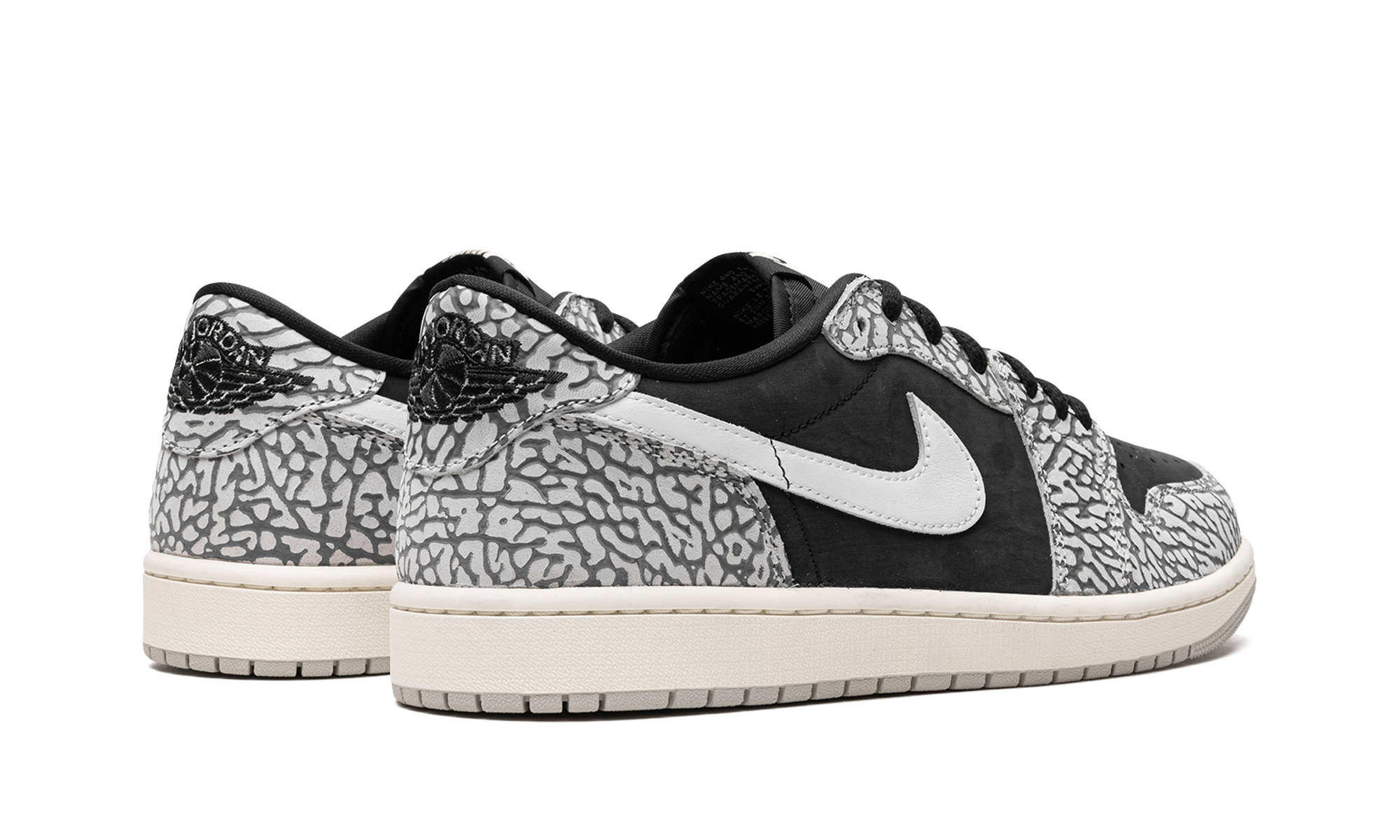 Air Jordan 1 Low "black Elephant" - 3