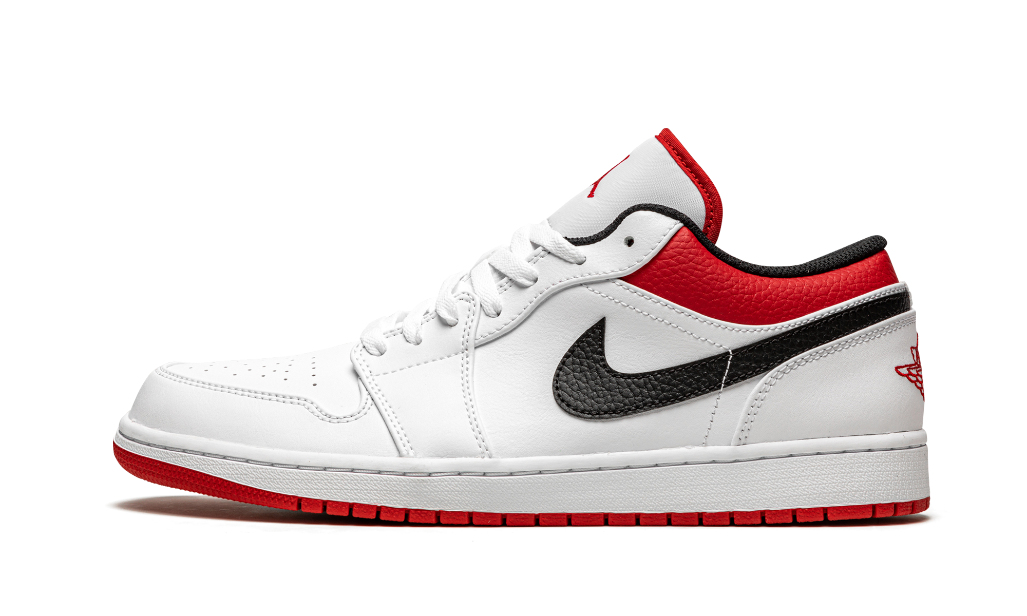Air Jordan 1 Low "white University Red" - 1