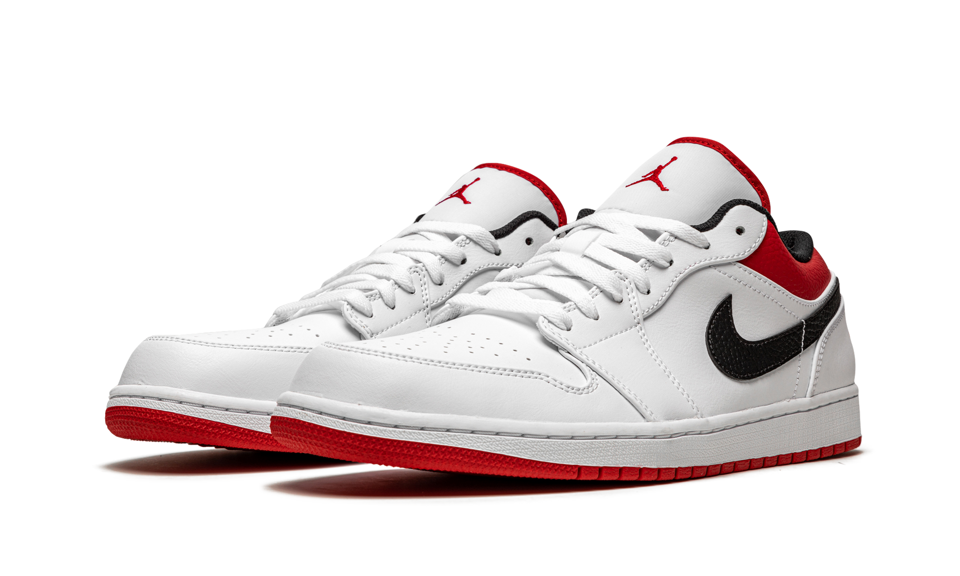 Air Jordan 1 Low "white University Red" - 2