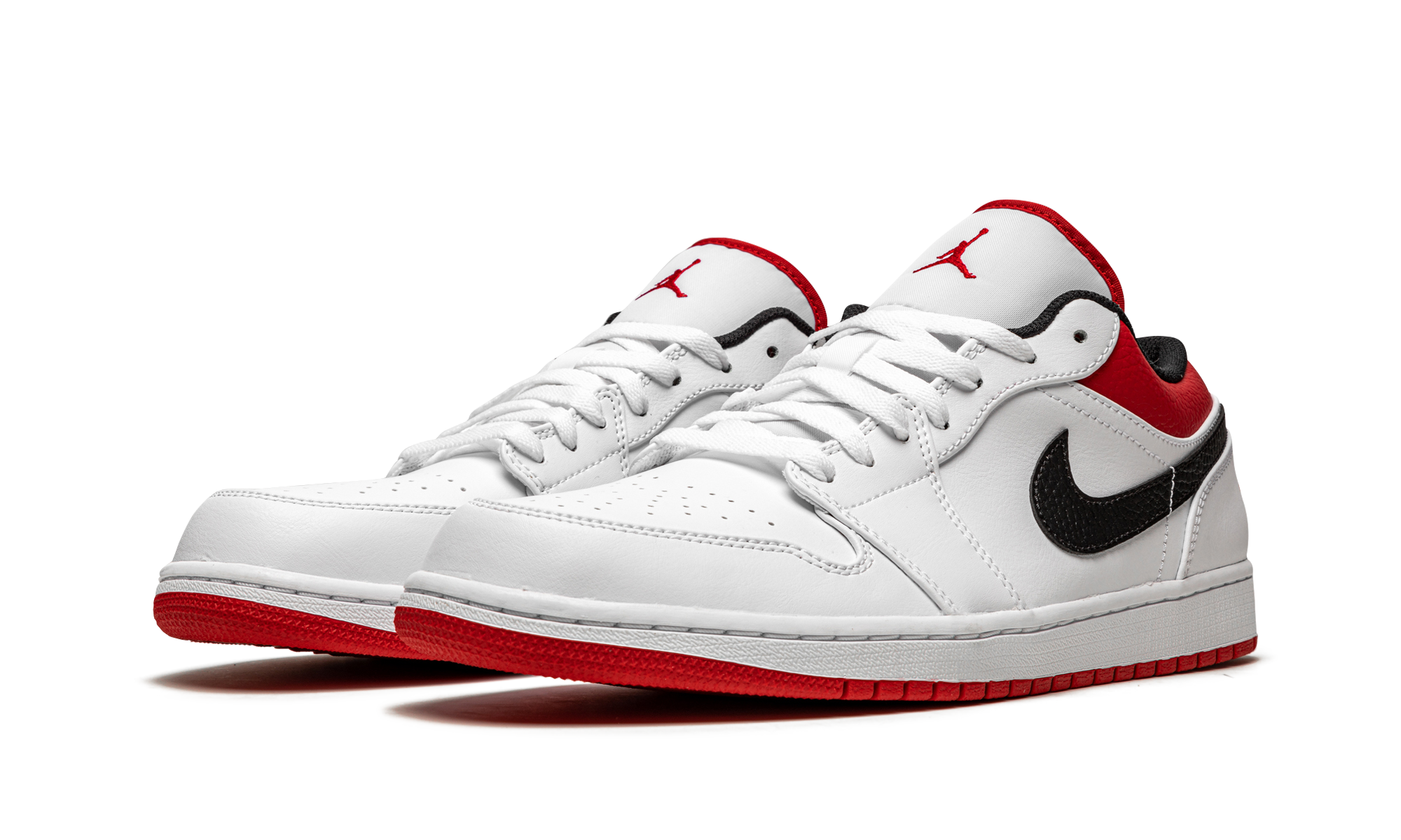 Air Jordan 1 Low "white University Red" - 2