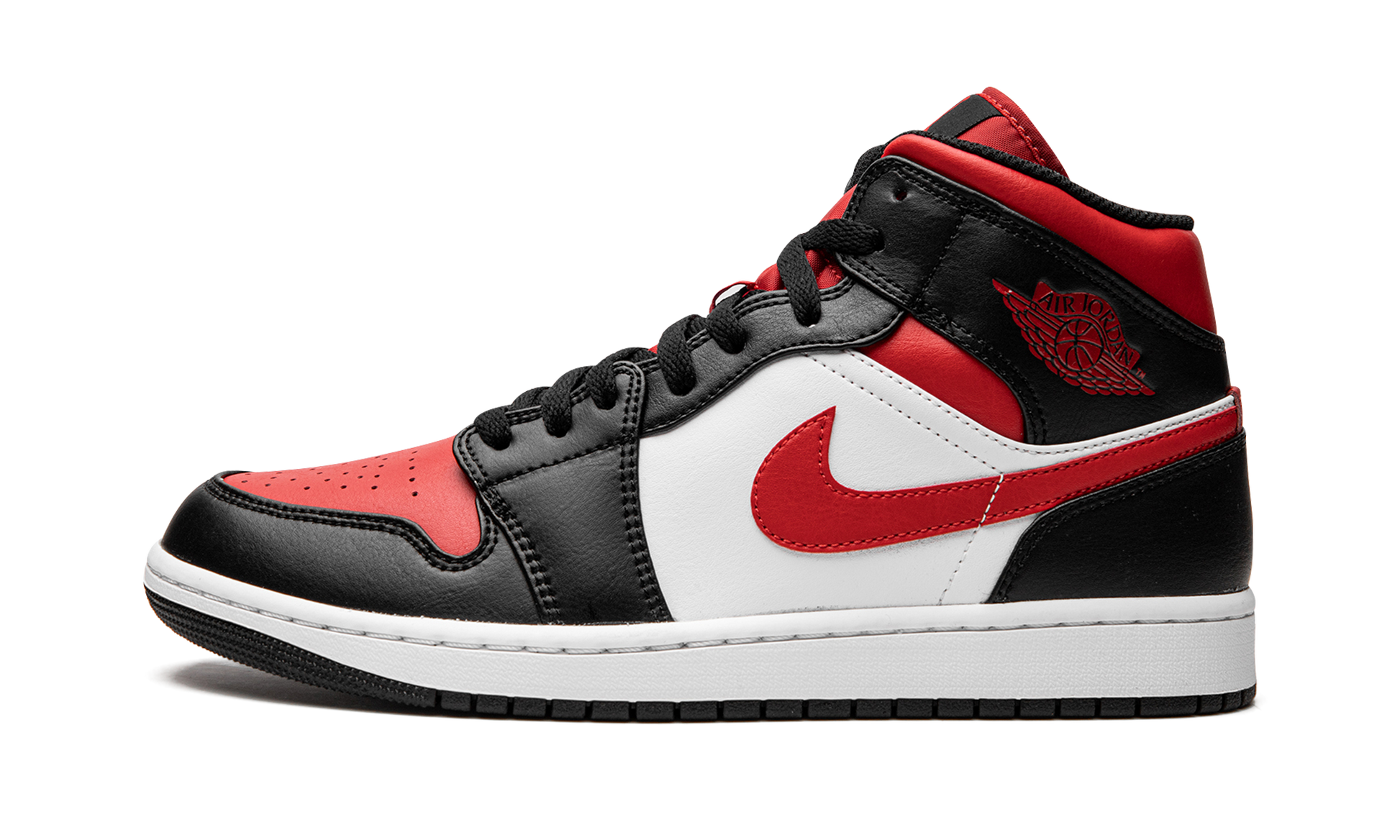 Air Jordan 1 Mid "bred Toe" - 1