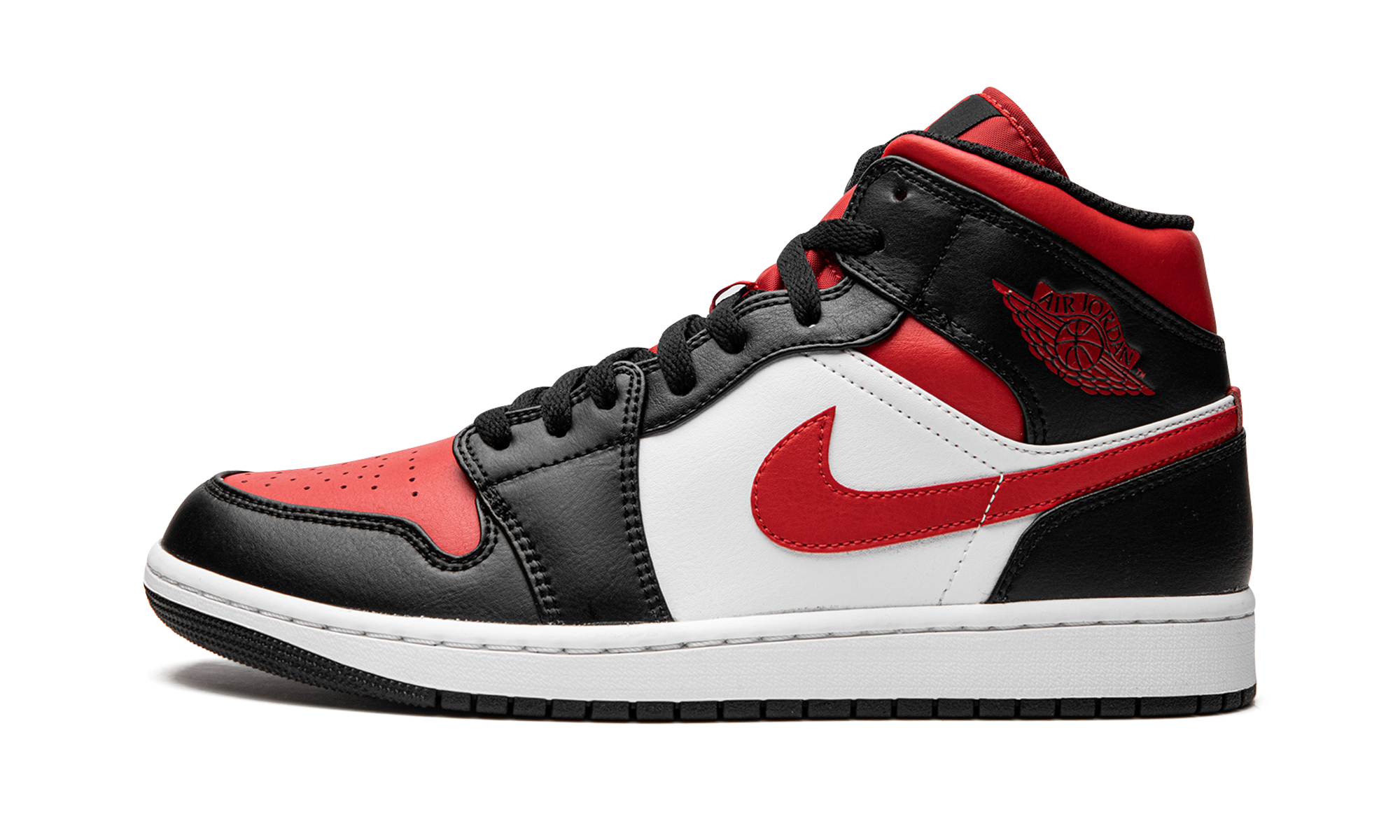 Air Jordan 1 Mid "bred Toe" - 1