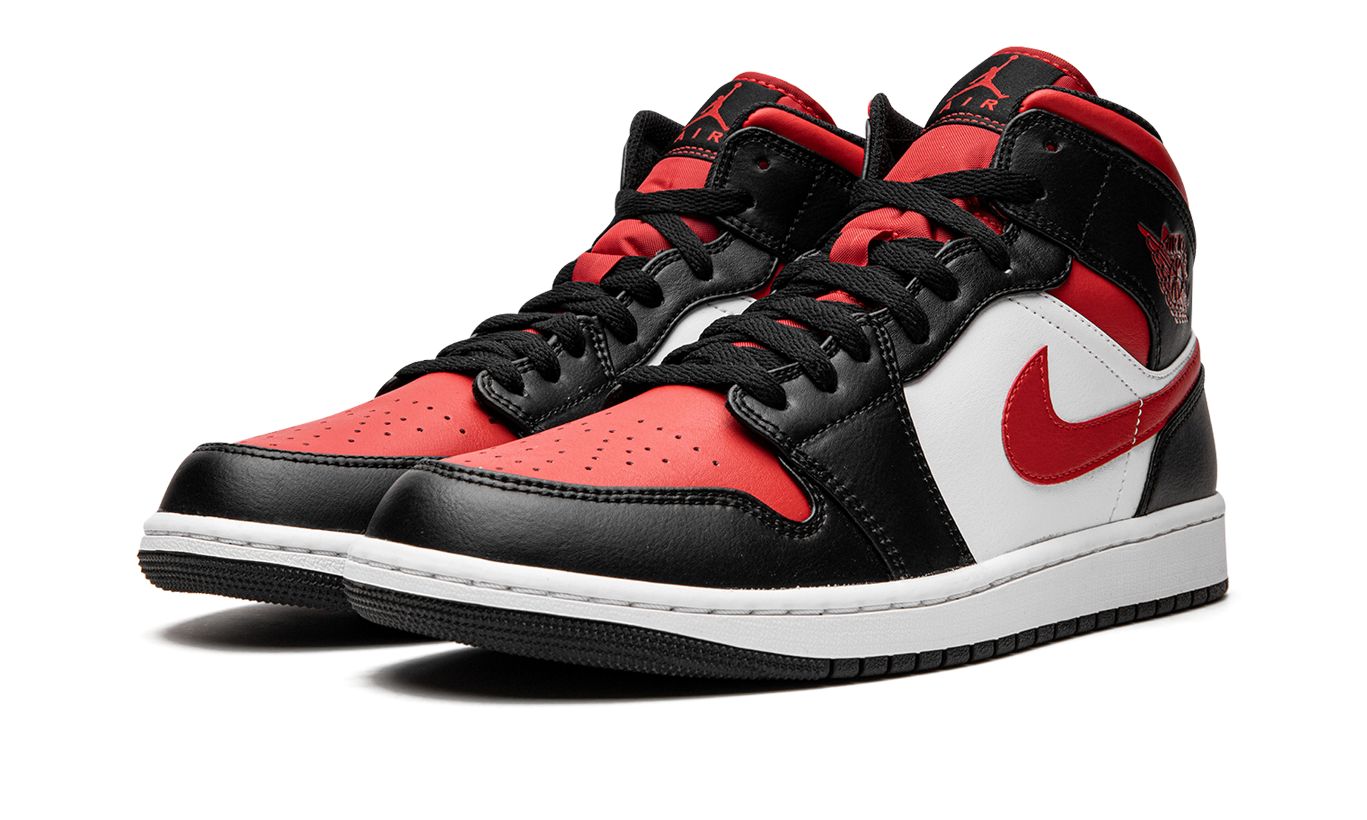 Air Jordan 1 Mid "bred Toe" - 2