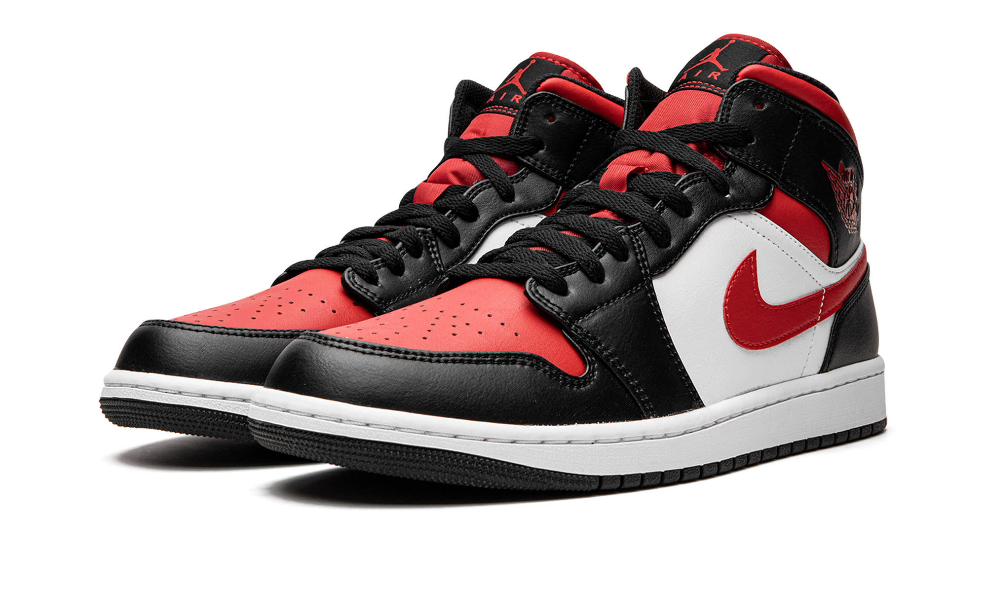 Air Jordan 1 Mid "bred Toe" - 2