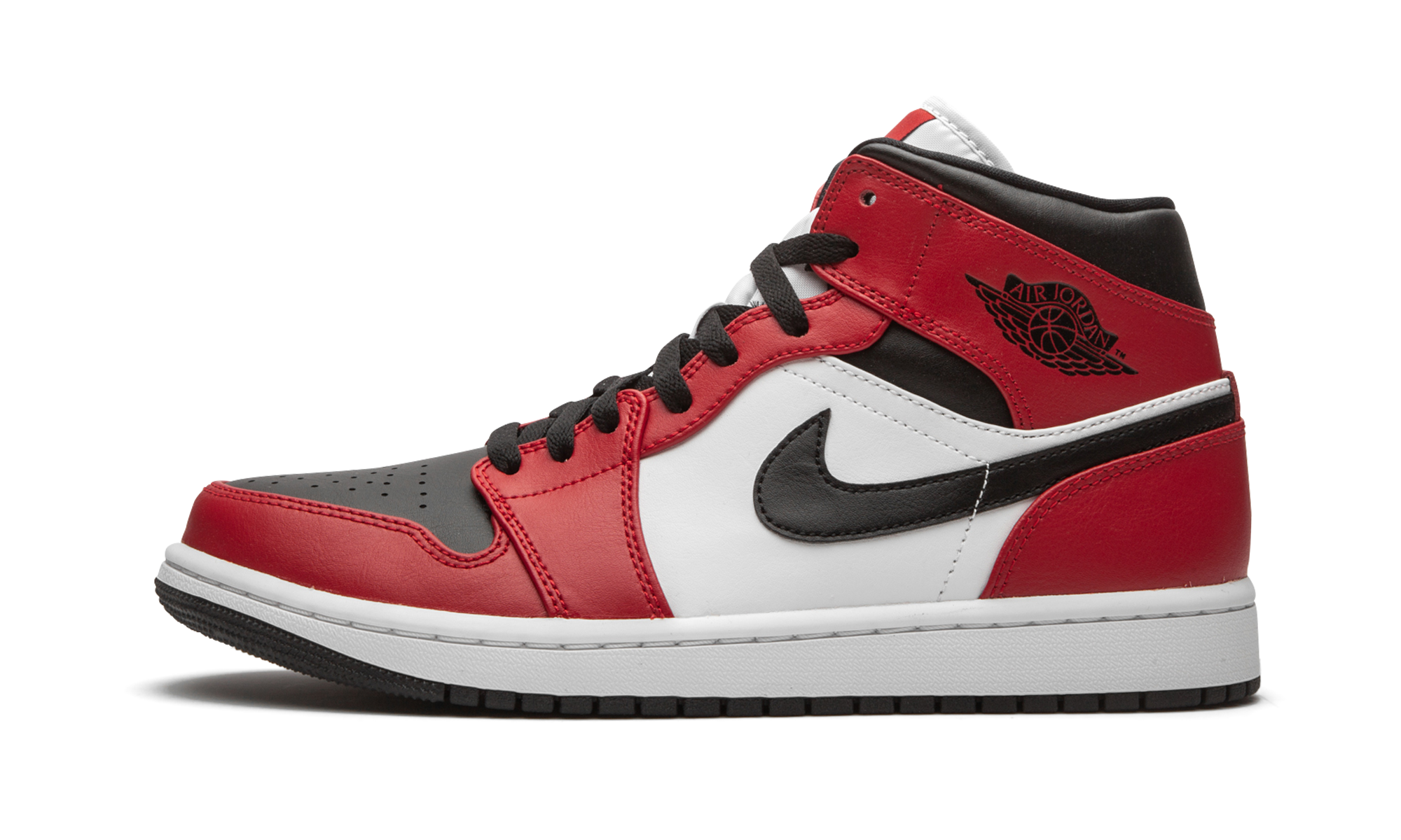 Air Jordan 1 Mid "chicago Black Toe" - 1