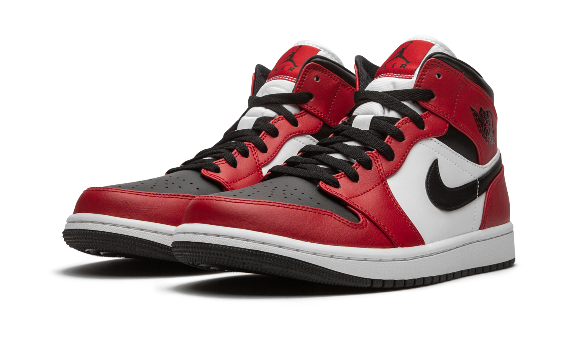 Air Jordan 1 Mid "chicago Black Toe" - 2