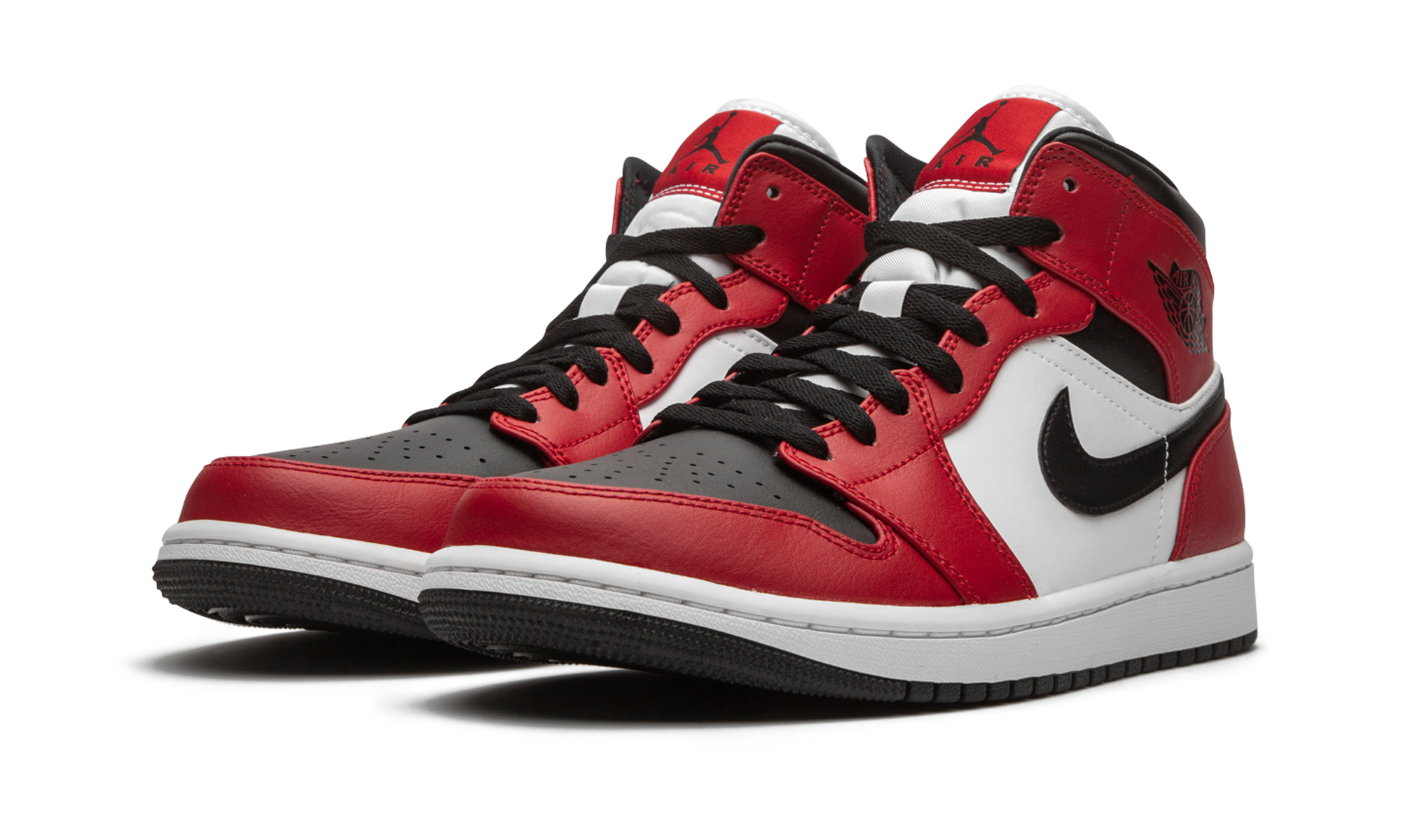 Air Jordan 1 Mid "chicago Black Toe" - 2