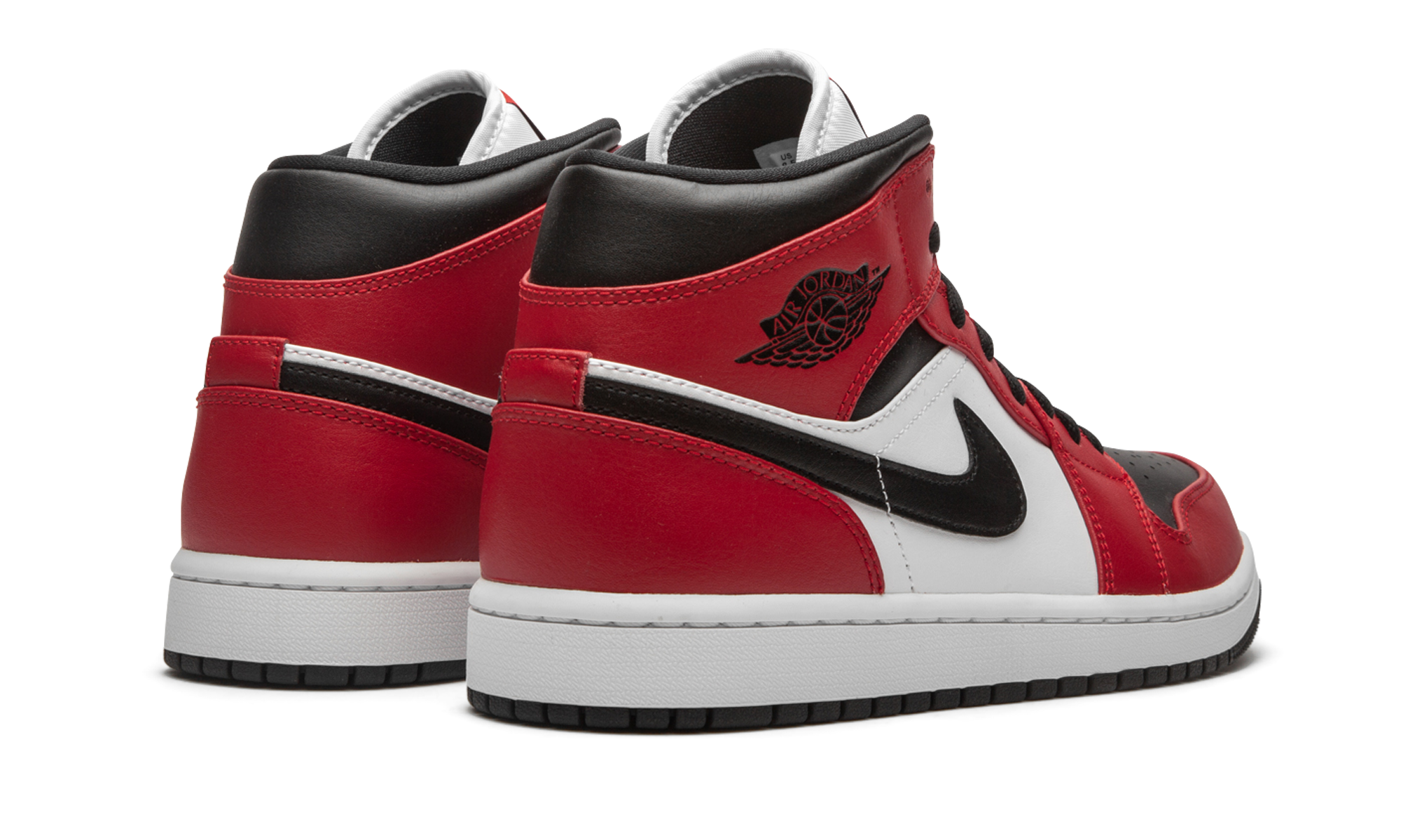 Air Jordan 1 Mid "chicago Black Toe" - 3