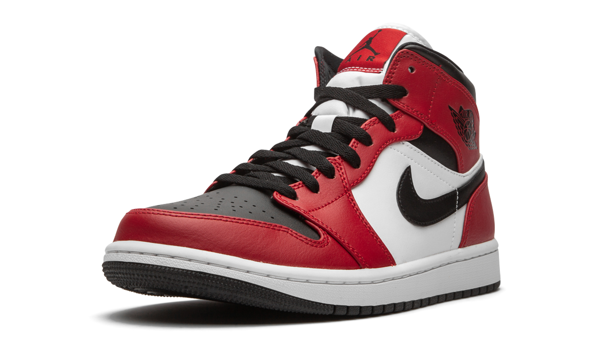 Air Jordan 1 Mid "chicago Black Toe" - 5