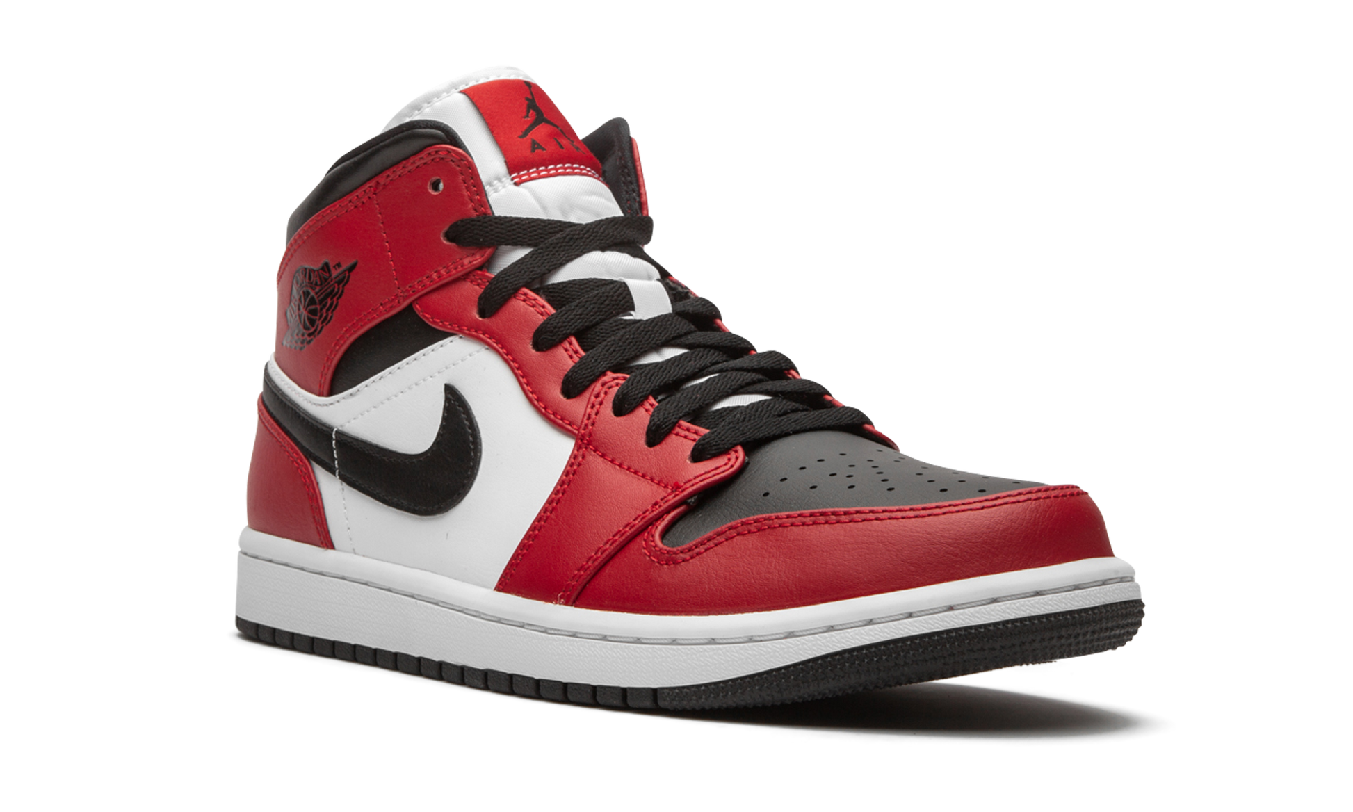 Air Jordan 1 Mid "chicago Black Toe" - 8
