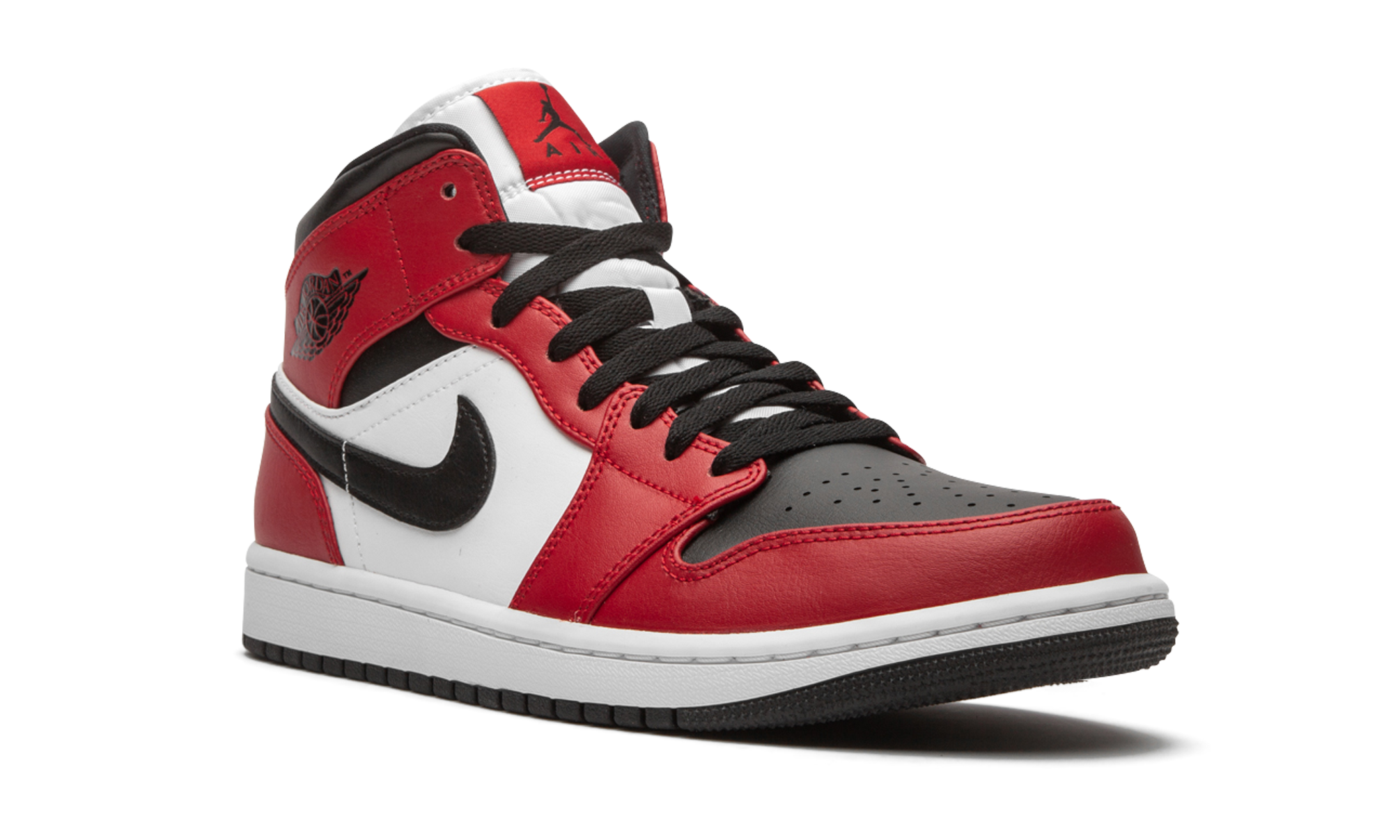 Air Jordan 1 Mid "chicago Black Toe" - 8