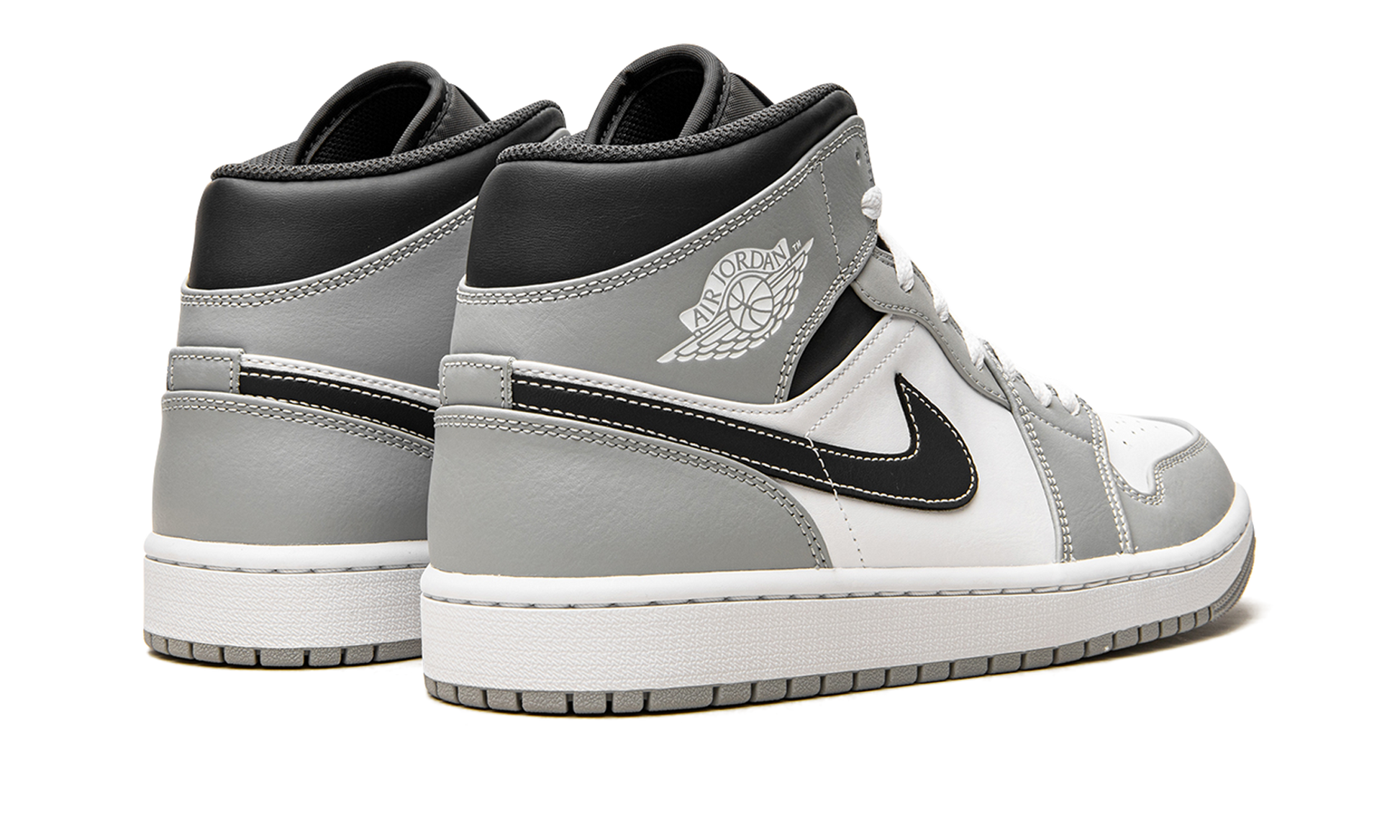 Air Jordan 1 Mid "light Smoke Grey 2.0" - 3